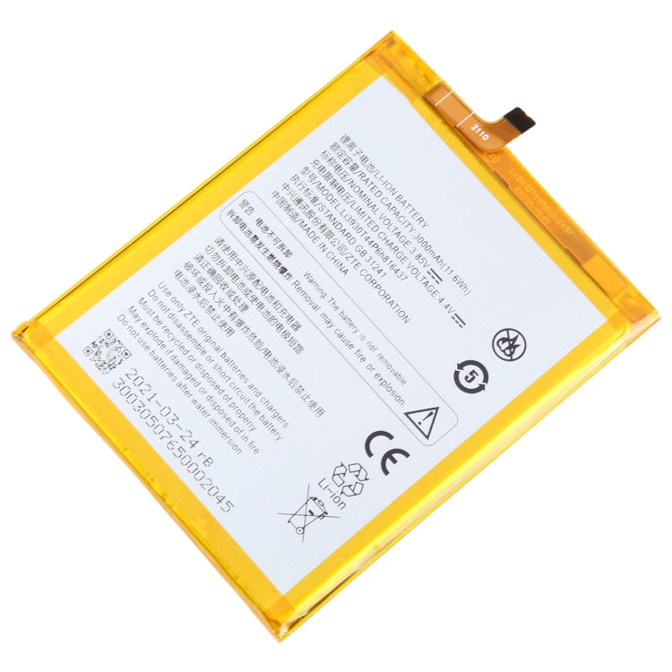Battery Replacement, For ZTE Vodafone Smart V8 VFD710, For ZTE Blade A71 2021 / Voyage 10, For ZTE 30 Pro /  S30 SE 8030N, For ZTE Blade A7S A7 2020, For ZTE Blade A6 Max A0605, For ZTE Blade V8 Mini BV0850 V0850, For ZTE Axon 7 Max 3D C2017           ...