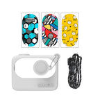 Sunnylife Silicone Case Stickers Skin Wrap Lens Cover with Neck Strap, For Insta360 GO 3