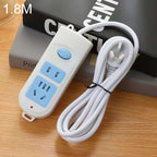 Anti-electric Shock Desk Power Strip Socket, 2-position 1.8m, 3-position 1.8m, 4-position 3m, 6-position 3m, 8-position 3m