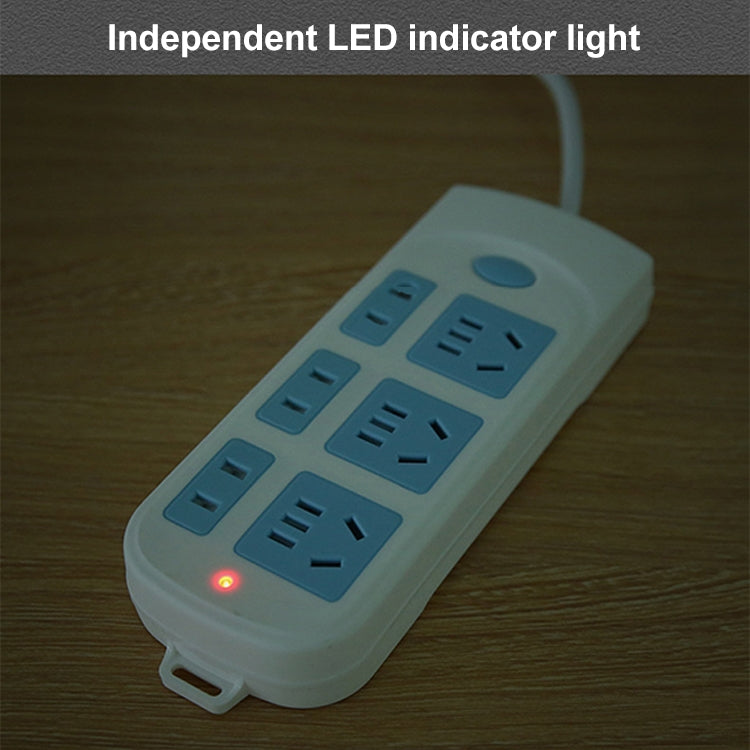 Anti-electric Shock Desk Power Strip Socket, 2-position 1.8m, 3-position 1.8m, 4-position 3m, 6-position 3m, 8-position 3m