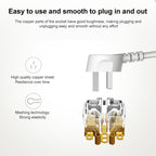 BULL UK Plug to CN Plug Socket Power Adapter, UK Plug to CN Plug