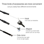 AN97 Waterproof Micro USB Endoscope Snake Tube Inspection Camera for Parts of OTG Function Android Mobile Phone, with 6 LEDs, 7mm