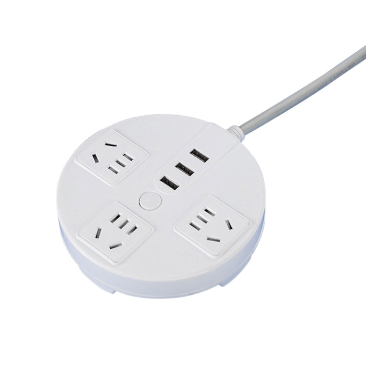 Desktop Multi-functional Socket with Cable and USB Interface, 1.8m