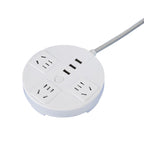Desktop Multi-functional Socket with Cable and USB Interface, 1.8m