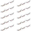 10pcs Power Button + Volume Control Button, For Samsung Galaxy J2 Core SM-J260, For Samsung Galaxy J4 SM-J400, For Samsung Galaxy J2 Pro 2018 SM-J250, For Samsung Galaxy A8 2018 SM-A530, For Samsung Galaxy A8+ 2018 SM-A730