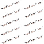 10pcs Power Button + Volume Control Button, For Samsung Galaxy J2 Core SM-J260, For Samsung Galaxy J4 SM-J400, For Samsung Galaxy J2 Pro 2018 SM-J250, For Samsung Galaxy A8 2018 SM-A530, For Samsung Galaxy A8+ 2018 SM-A730