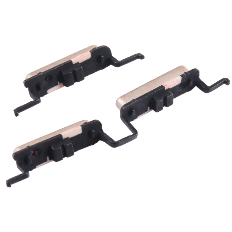 10pcs Power Button + Volume Control Button, For Samsung Galaxy J2 Core SM-J260, For Samsung Galaxy J4 SM-J400, For Samsung Galaxy J2 Pro 2018 SM-J250, For Samsung Galaxy A8 2018 SM-A530, For Samsung Galaxy A8+ 2018 SM-A730