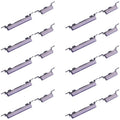 10pcs Power Button + Volume Control Button, For Samsung Galaxy J2 2017 SM-J200
