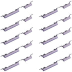 10pcs Power Button + Volume Control Button, For Samsung Galaxy J2 2017 SM-J200