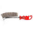 BBQ Grill Wire Cleaning Brush with Handle, Stainless Steel, Copper Plating