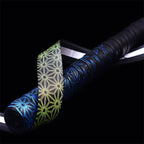 GUANGYU 1.8m Gradient Colorful Handle Strap Keel Hand Glue Thickened Anti-slip Sweat-absorbent Fishing Rod Glue, Random Color