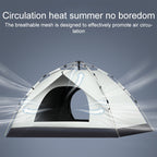 Portable Outdoor Folding Tent Fully Automatic Quick Opening Tent, 200x150x125cm
