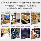 COMFAST CF-E393AX 3000Mbps WIFI6 Dual Frequency Ceiling Mounted Indoor Wireless AP, CF-E393AX