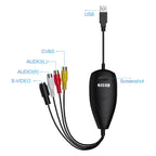 Ezcap 172 USB 2.0 Audio Video Grabber Capture Card Support Windows System, Ezcap 172