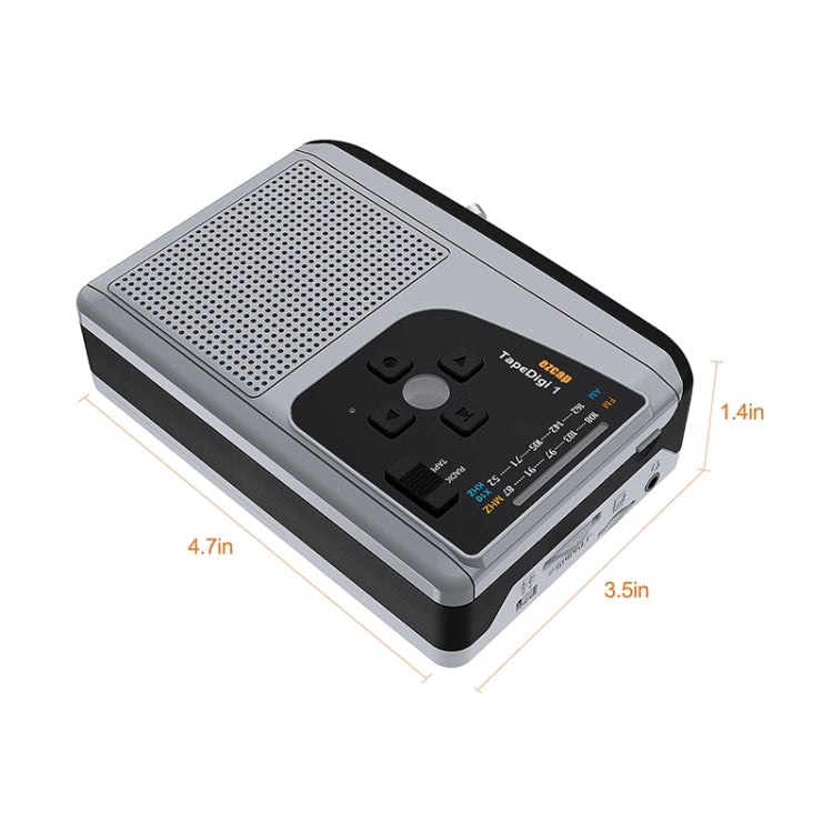 Ezcap 234 Cassette Tape to MP3 Converter AM / FM Radio TF Card Audio Capture Card, Ezcap 234