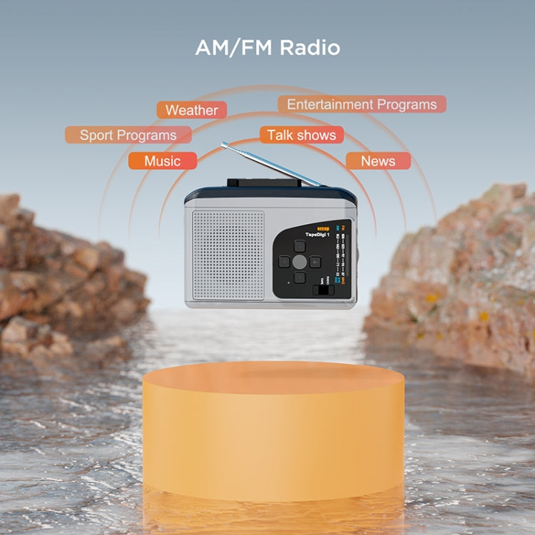 Ezcap 234 Cassette Tape to MP3 Converter AM / FM Radio TF Card Audio Capture Card, Ezcap 234
