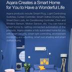 Original Xiaomi Aqara Smart Wall Switch D1,, Zero FireWire Three Button Version