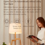 Original Xiaomi Aqara Smart Wall Switch D1,, Zero FireWire Three Button Version