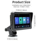 B5570 SunShade Style Car MP5 Player 7 inch Wireless CarPlay, Support Mobile Phone Interconnection, B5570