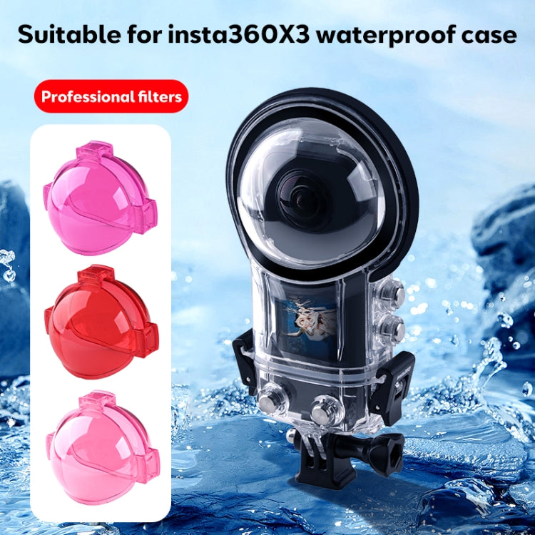 Housing Diving Color Lens Filter, For Insta360 X3