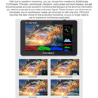 FEELWORLD F6 PLUSX 5.5 inch High Bright 1600nit Touch Screen DSLR Camera Field Monitor IPS FHD1920x1080 4K HDMI, F6 PLUSX
