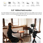 FEELWORLD F6 PLUSX 5.5 inch High Bright 1600nit Touch Screen DSLR Camera Field Monitor IPS FHD1920x1080 4K HDMI, F6 PLUSX