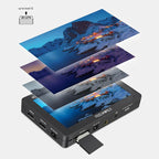 FEELWORLD F6 PLUSX 5.5 inch High Bright 1600nit Touch Screen DSLR Camera Field Monitor IPS FHD1920x1080 4K HDMI, F6 PLUSX