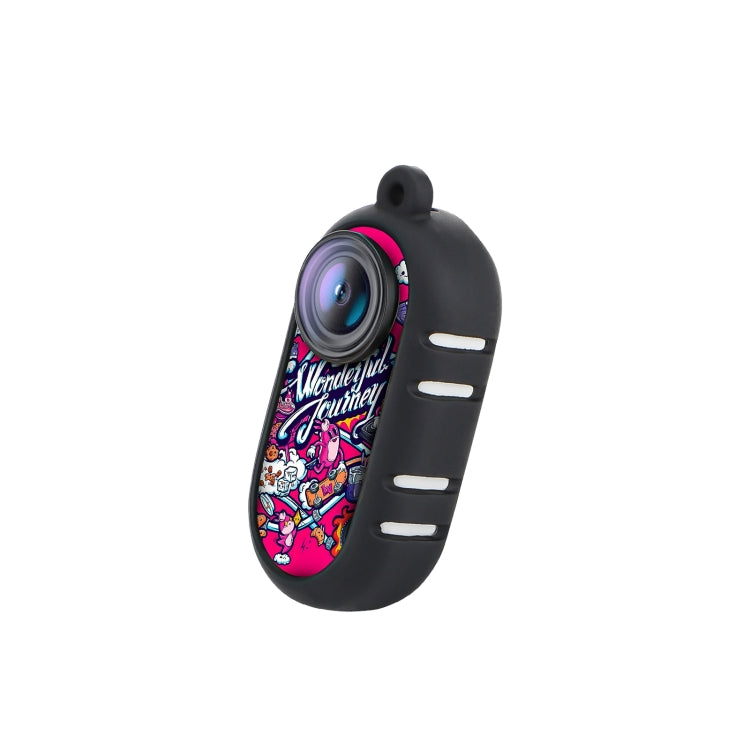 Sunnylife Cooling Silicone Case Stickers Skin Wrap Lens Cover with Neck Strap, For Insta360 GO 3