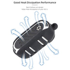 Sunnylife Cooling Silicone Case Stickers Skin Wrap Lens Cover with Neck Strap, For Insta360 GO 3