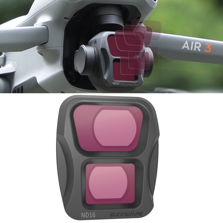 For DJI Air 3 Sunnylife Camera Lens Filter, MRC UV, ND4, ND8, ND16, ND32, ND4/PL, ND8/PL, ND16/PL, ND32/PL, CPL, 3 in 1 CPL ND8 ND16, 4 in 1 ND4/PL ND8/PL ND16/PL ND32/PL, 4 in 1 ND4 ND8 ND16 ND32, 4 in 1 MCUV CPL ND4 ND8                               ...