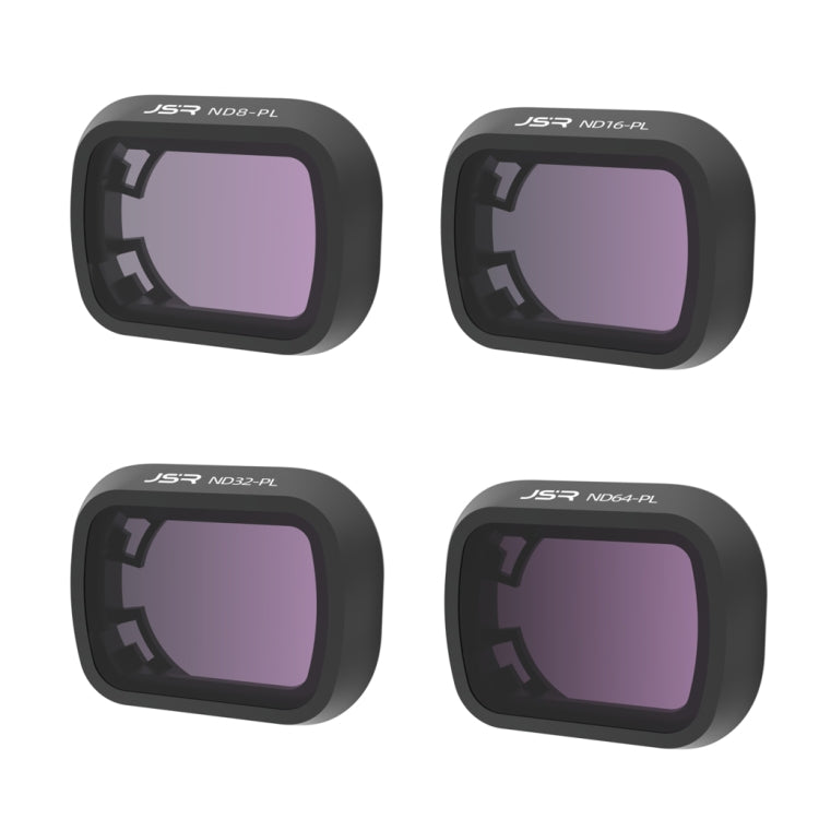 For DJI Mini 4 Pro JSR KB Series Drone Camera Lens Filter, MRC UV, CPL, ND8, ND16, ND32, ND64, ND256, ND1000, ND8PL, ND16PL, ND32PL, ND64PL, NIGHT, STAR, 3 in 1 CPL ND8 ND16, 3 in 1 ND16 ND64 ND256, 4 in 1 NDPL, 4 in 1 CPL ND16/32/64                   ...
