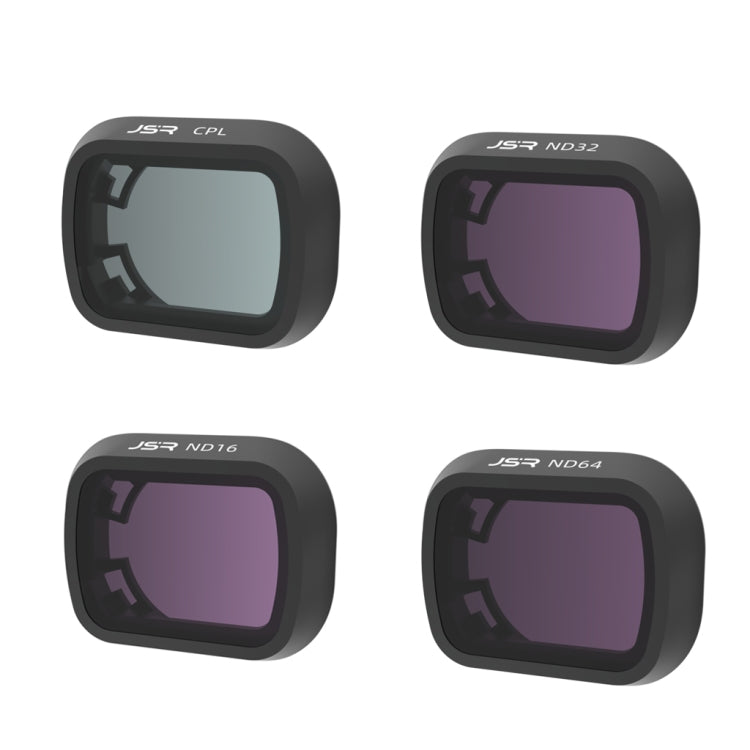 For DJI Mini 4 Pro JSR KB Series Drone Camera Lens Filter, MRC UV, CPL, ND8, ND16, ND32, ND64, ND256, ND1000, ND8PL, ND16PL, ND32PL, ND64PL, NIGHT, STAR, 3 in 1 CPL ND8 ND16, 3 in 1 ND16 ND64 ND256, 4 in 1 NDPL, 4 in 1 CPL ND16/32/64                   ...