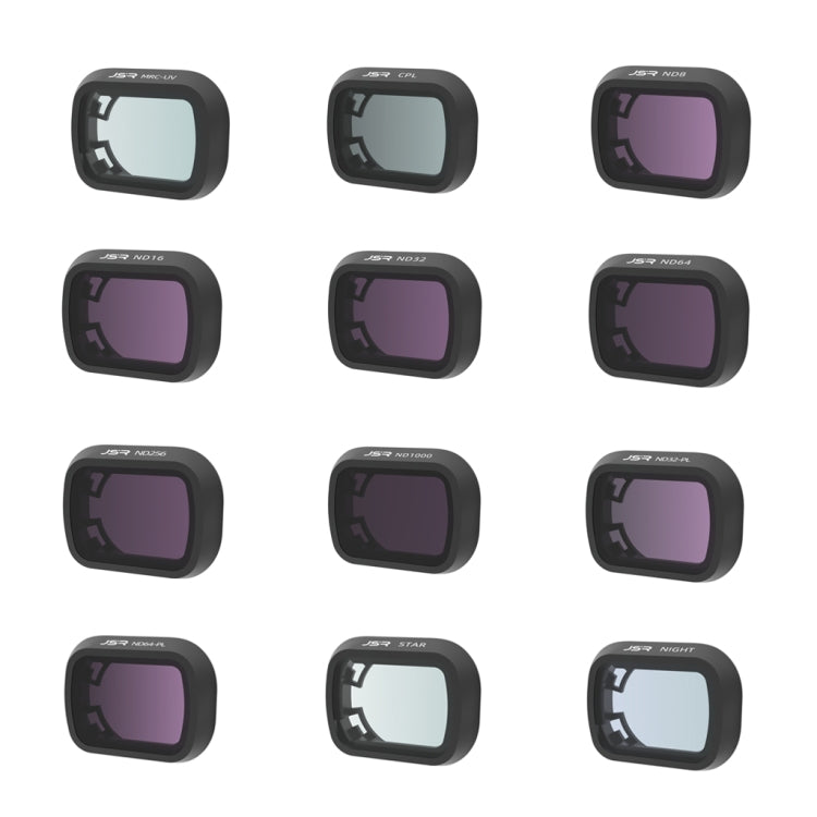For DJI Mini 4 Pro JSR KB Series Drone Camera Lens Filter, MRC UV, CPL, ND8, ND16, ND32, ND64, ND256, ND1000, ND8PL, ND16PL, ND32PL, ND64PL, NIGHT, STAR, 3 in 1 CPL ND8 ND16, 3 in 1 ND16 ND64 ND256, 4 in 1 NDPL, 4 in 1 CPL ND16/32/64                   ...