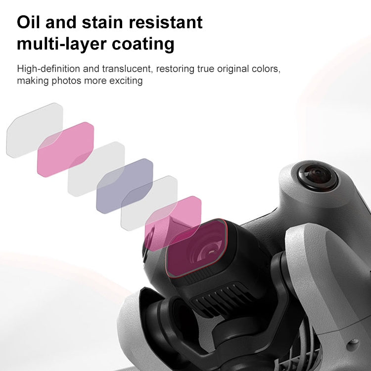 For DJI Mini 4 Pro STARTRC Drone Lens Filter, ND16/64/256, Adjustable CPL, Adjustable UV, 4 in 1 ND8/16/64/256PL, CPL ND8/16/32/64/256, CPL UV ND8/16/32/64