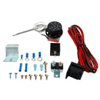 12V 60A Car Adjustable Electric Fan Cooling Control Relay Sensor Wiring Harness Kit, 12V 60A