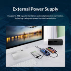 ORICO AT2U3-16AB-GY-BP 16 Ports USB 3.0 HUB with Individual Switches & Blue LED Indicator, AU Plug, EU Plug, UK Plug, US Plug
