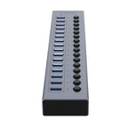 ORICO BT2U3-16AB-GY-BP 16 Ports USB 3.0 HUB with Individual Switches, 16AB