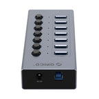 ORICO BT2U3-7AB-GY-BP 7 Ports USB 3.0 HUB with Individual Switches, 7AB