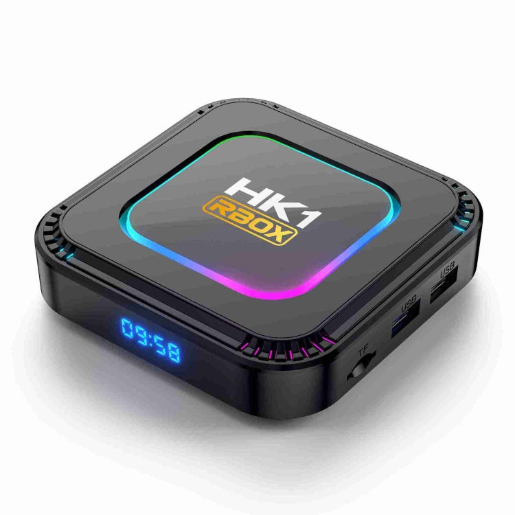 HK1 RBOX K8 8K Android 13.0 Smart TV Box with Remote Control, RK3528 Quad-Core, 2GB+16GB, 4GB+32GB, 4GB+64GB, 4GB+128GB