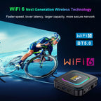 HK1 RBOX K8 8K Android 13.0 Smart TV Box with Remote Control, RK3528 Quad-Core, 2GB+16GB, 4GB+32GB, 4GB+64GB, 4GB+128GB