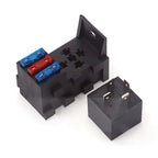 Car RV Engine Compartment Multi-Way Fuse Holder 3 Ways With Relay Holder, 12V 4 Pin, 12V 5 Pin, 24V 4 Pin, 24V 5 Pin