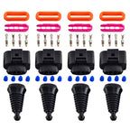 1 Set For Audi A7 3.0T 2016 Car Ignition Coil Connector Repair Kit, Large Size 1J0998724, Large Size