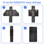 Oxford Cloth Car Trunk Folding Bicycle Storage Box, without Dust Cover, with Dust Cover