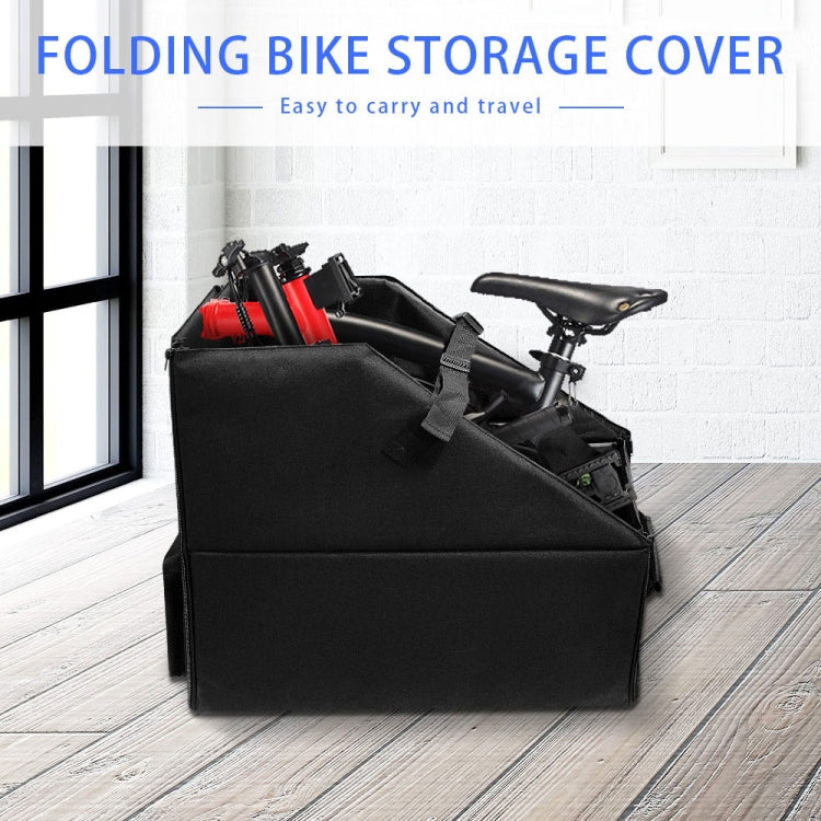 Oxford Cloth Car Trunk Folding Bicycle Storage Box, without Dust Cover, with Dust Cover
