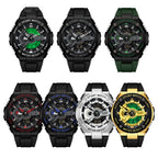 SANDA 3170 Men Luminous Waterproof Sports Watch