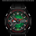 SANDA 3170 Men Luminous Waterproof Sports Watch