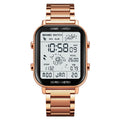 SKMEI 1888 Multifunctional Men 30M Waterproof Sports Stainless Steel Digital Wrist Watch