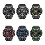SANDA 3132 Men Multifunctional Waterproof Luminous Sports Watch