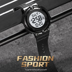 SKMEI 2010 Multifunctional Men 50M Waterproof Luminous Digital Wrist Watch