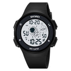 SKMEI 2068 Multifunctional Men 50M Waterproof Noctilucent Sports Digital Wrist Watch